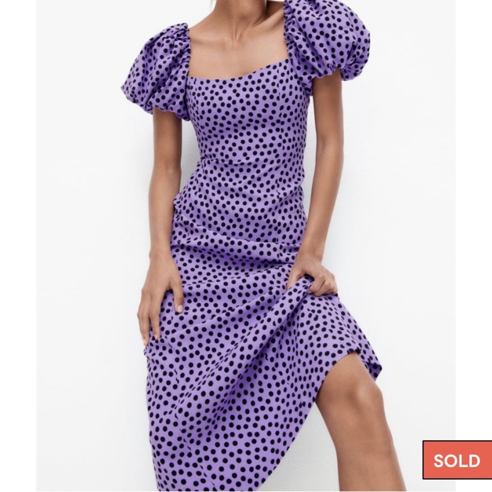NOT SOLD Zara mid length dress